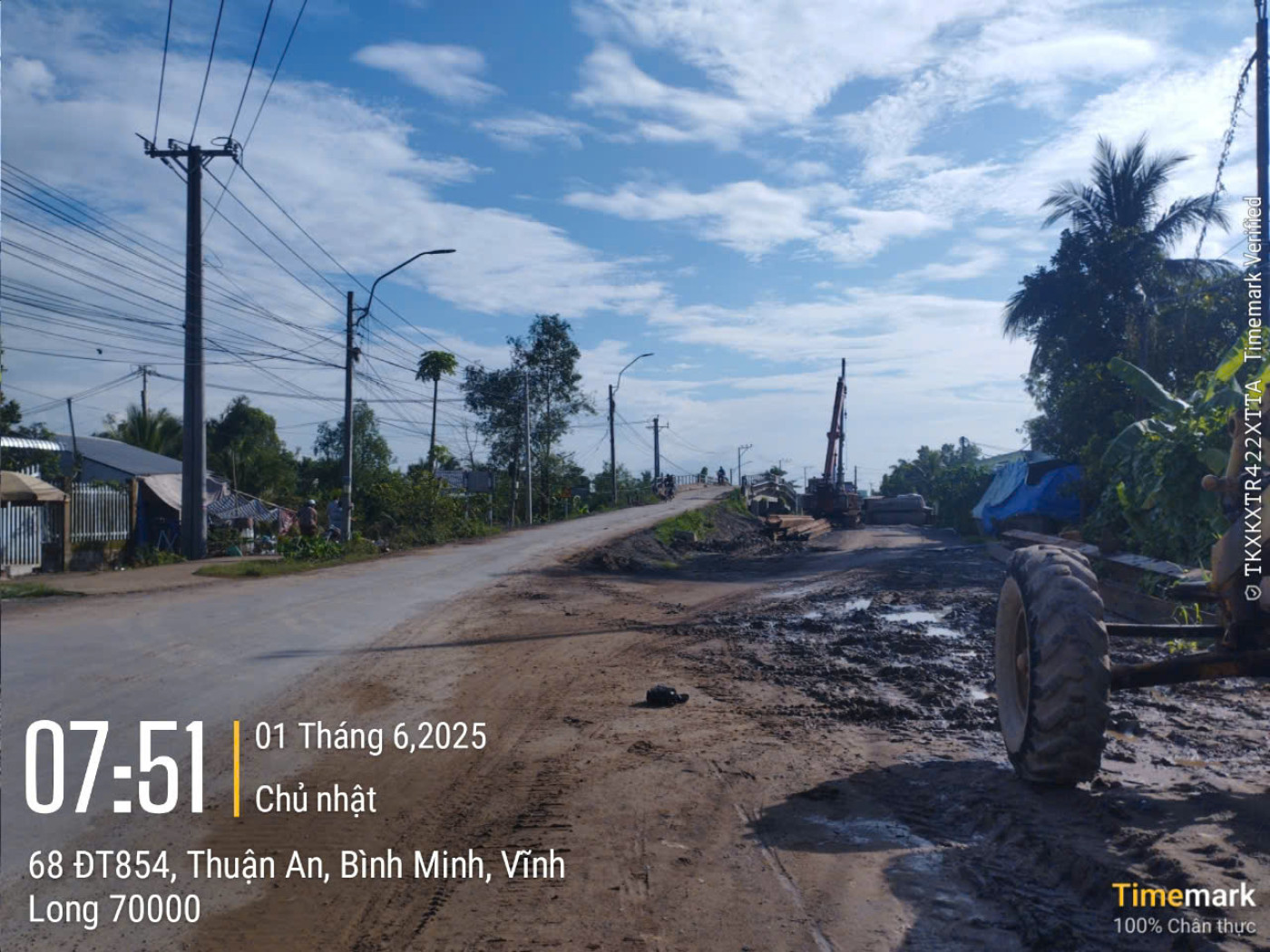VL861	Đường tỉnh 910	ngã tư Tầm Giuộc	Cầu Kinh T1 (giáp huyện Bình Tân)